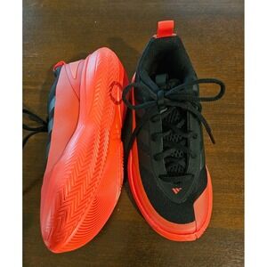 Adidas Subzone Basketball Sneaker Red Black Size 1  1/2